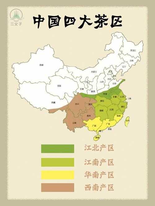 河南茶叶分布图（中国茶叶分布）