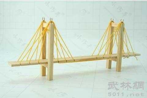 悬索桥和斜拉桥（斜拉桥模型）